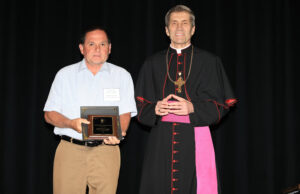 Catholic Youth Ministry honors longtime coach, referee Chris Krawczyk with Jim Blunt Memorial Award