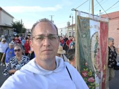 At Nogales border Mass, Dominican Father Brendan Curran reflects on faith, migration and belonging