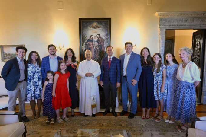 Pope Leo XIV marks Fourth of July with American meal, ambassador’s family gathering at celebratory dinner in Rome