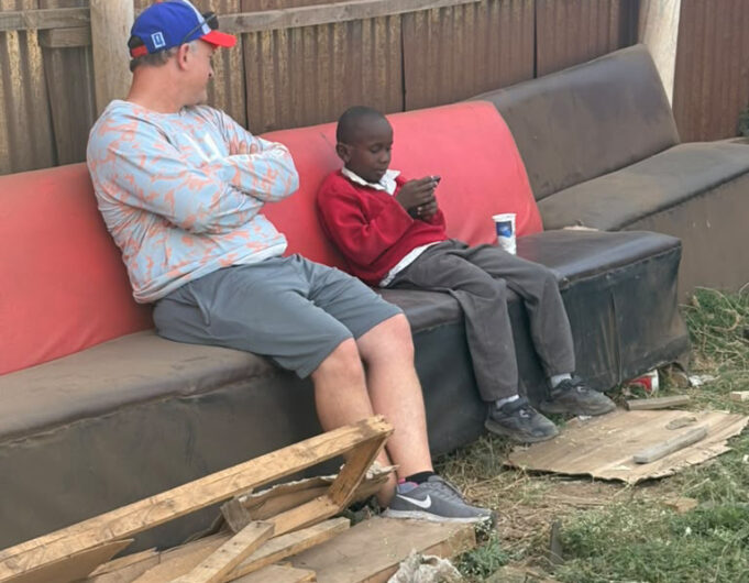 Kulp in Kenya blog: Buying a World Cup jersey, giving away a cap — finding common ground with 11-year-old Simon in Kimana