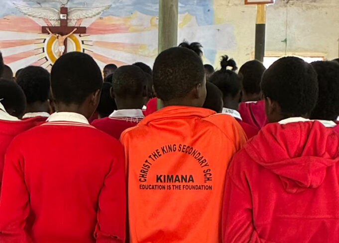 Kulp in Kenya blog: Today we ensured that every kid — ages 3-6 — received a pencil, pouch and eraser to take with them