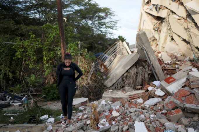 CRS emergency coordinator Robyn Fieser says Venezuela earthquakes leave ‘buildings that were just pancaked onto themselves’