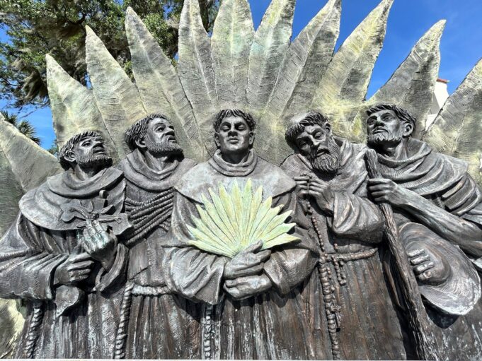 Eucharistic pilgrims relive the footsteps of the Georgia Franciscan Martyrs
