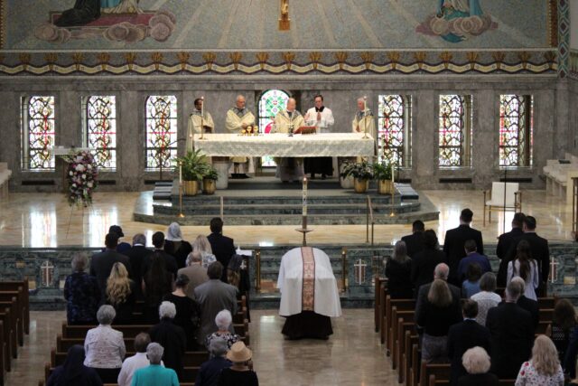 Lori at altar