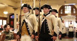 1776-era vespers in Philadelphia transport Catholics to connect faith with American Revolution