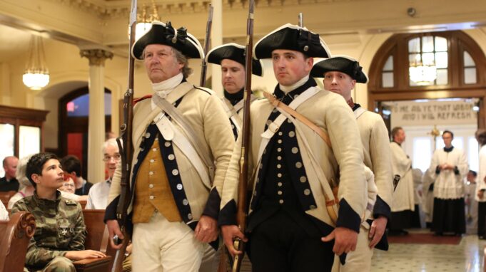 1776-era vespers in Philadelphia transport Catholics to connect faith with American Revolution