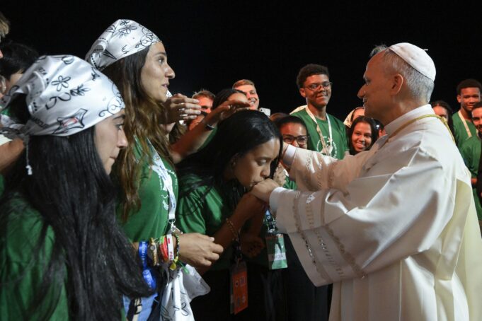 Pope Leo to youth: Jesus doesn’t want you to be couch potatoes