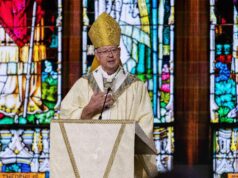 By living for ‘God’s purposes,’ Knights care for his people, Denver Archbishop James R. Golka tells supreme convention