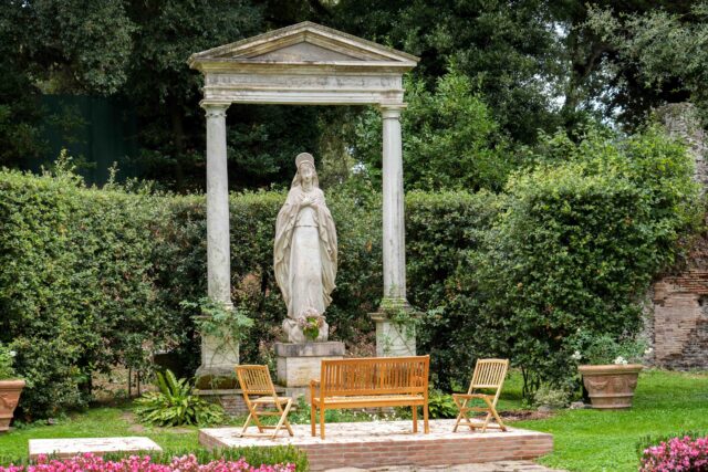 PONTIFICAL GARDENS IN CASTEL GANDOLFO