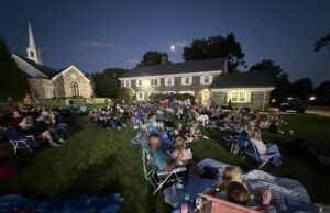 Ice cream, popcorn, candy, community help draw a crowd for ‘Movie Night’ at Immaculate Heart of Mary parish in Wilmington