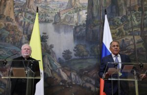 Vatican official Archbishop Paul R. Gallagher tells Russian authorities, ‘Let us be clear: This war must end’