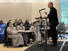 Archbishop William Lori urges women religious to help renew American political culture