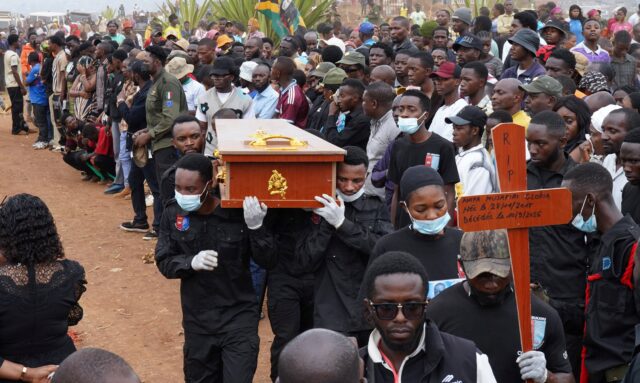 CONGO MASS BURIAL CHILDREN SCHOOL FIRE