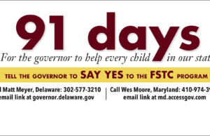 This investment in education … reaps dividends not only for families and schools, but also for Delaware and Maryland — cdow.org/sayyes