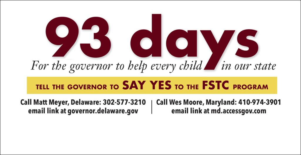 Tax-credit program built to help every student: Public, private … when our governors sign off, resources open to all schools