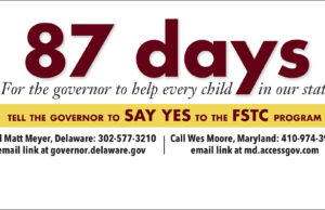 Tax-credit program built to help every student: Public, private … when our governors sign off, resources open to all schools — cdow.org/sayyes