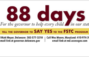 We retain available federal money in Delaware and Maryland — cdow.org/sayyes