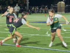Saint Mark’s High School defense stands tall in 7-6 flag football win over Ursuline Academy: Photo gallery