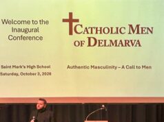 Men challenged to live like saints at inaugural Catholic Men of Delmarva conference in Diocese of Wilmington — Photo gallery