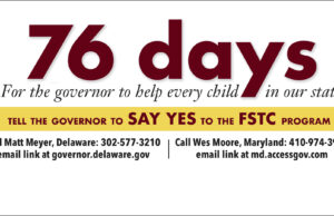 Call your governor today! Future of education here at home depends on it — cdow.org/sayyes