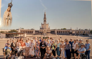 Local parishioners offer a pilgrim persective as they visit holy places in Portugal, Spain and France (with special guest) — Photo gallery