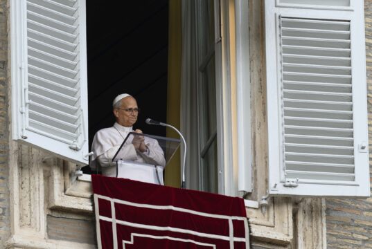 Pope Leo thanks Catholics for prayers in first public appearance after lung surgery