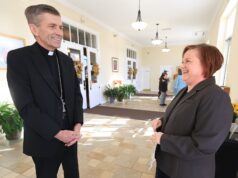Families grieving deceased infants, lost pregnancies gather for Footprints Mass at St. John the Beloved Church