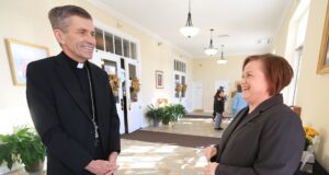 Families grieving deceased infants, lost pregnancies gather for Footprints Mass at St. John the Beloved Church