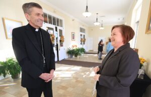 Families grieving deceased infants, lost pregnancies gather for Footprints Mass at St. John the Beloved Church